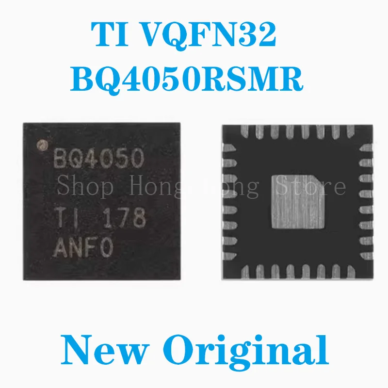 New Original BQ4050RSMR BQ4050RS BQ4050 marking TI Fuel Gauge Li-FePO4/Li-Ion/Li-Pol 26V  VQFN32 INTEGRATED CIRCUITS CHIP 10pcs