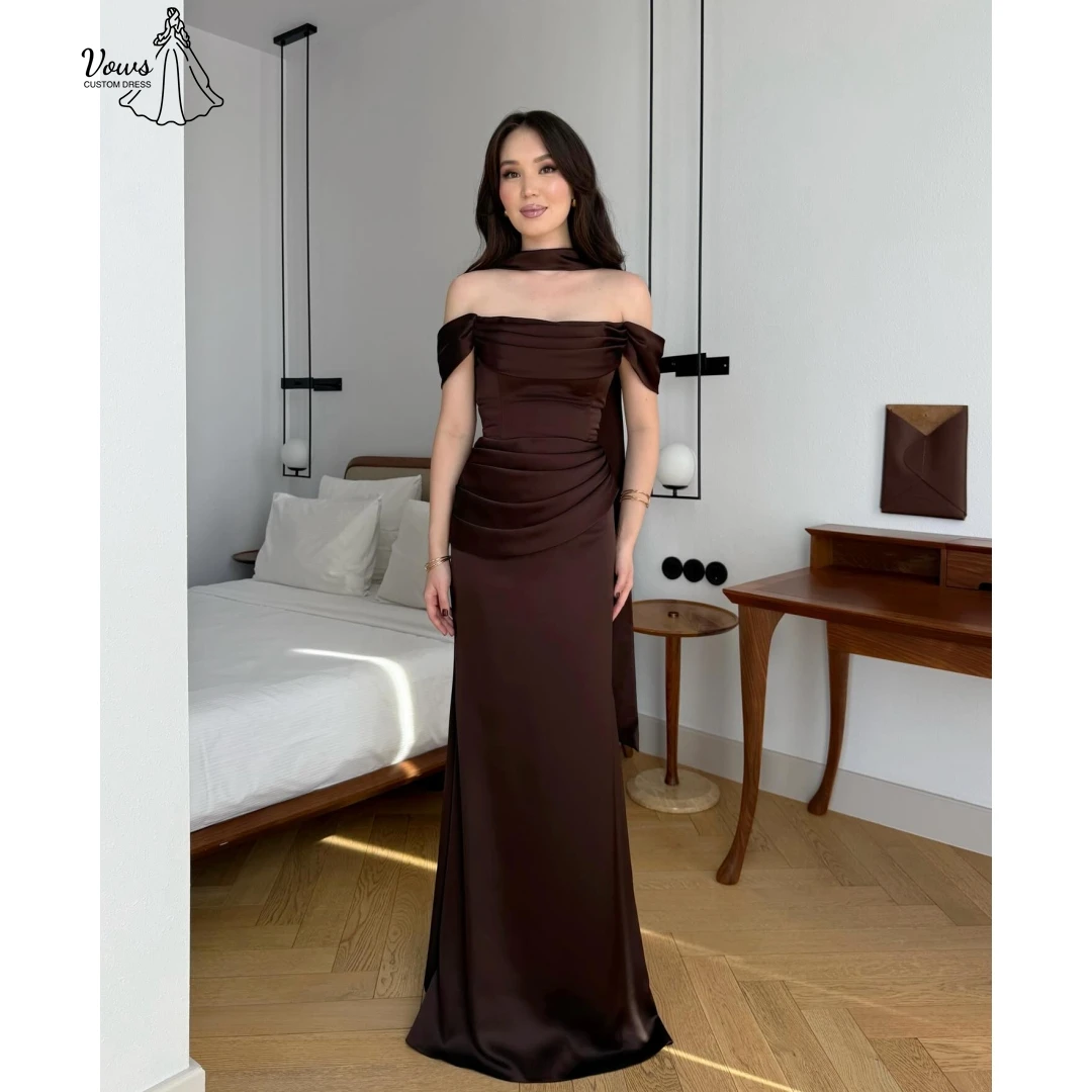 

Vows Ribbon Evening Dresses Woman Elegant Dresses for Special Event Line A Dresses. For. Women Wedding Party Dress Custom Made