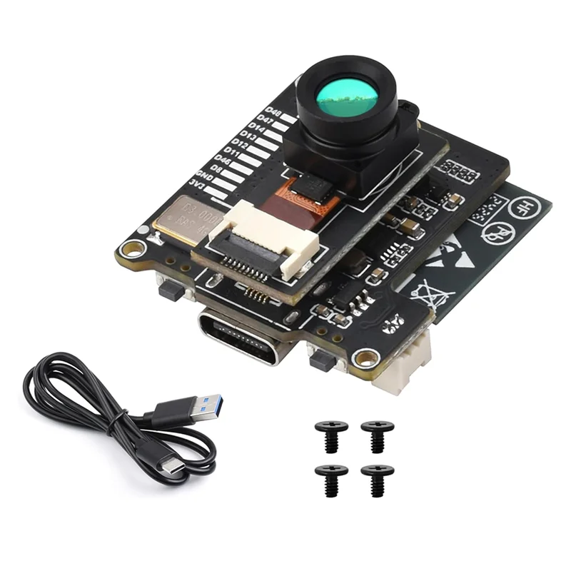 AB11-ESP32-S3 IR Thermal Imaging Camera Module Equipped With ESP32-S3-WROOM-1 80X62 Pixels IR Array,External Device Expansion