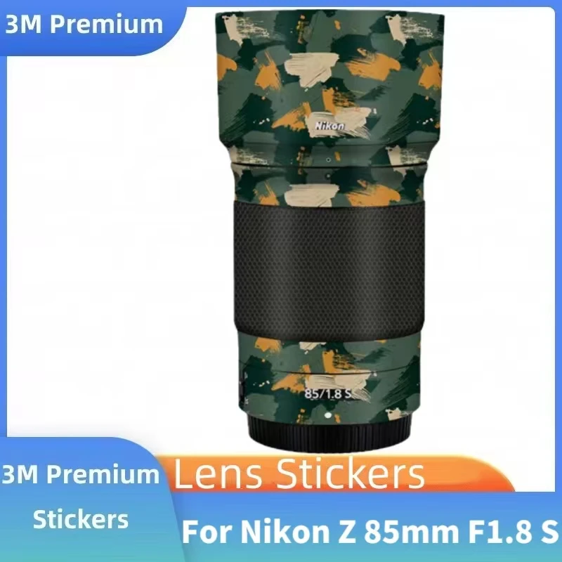 

For Nikon Z 85mm F1.8 S Decal Skin Vinyl Wrap Film Camera Lens Body Protective Sticker Coat For NIKKOR 85 1.8 F/1.8 F/1.8S