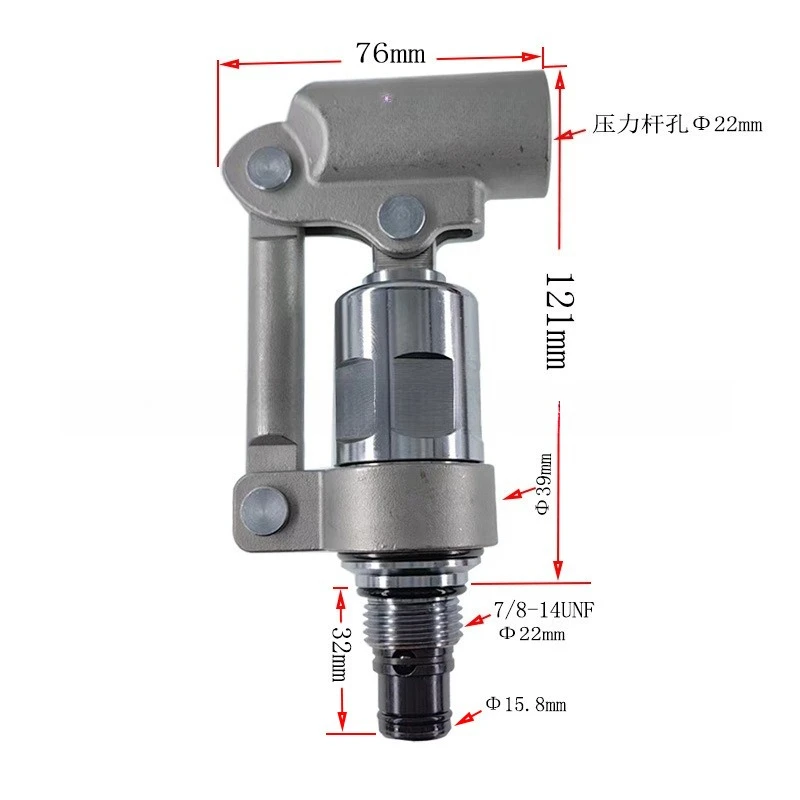 Hydraulic Hand   Manual Hydraulic  Pressure  Head Small Hydraulic Pump Emergency Manual Pump
