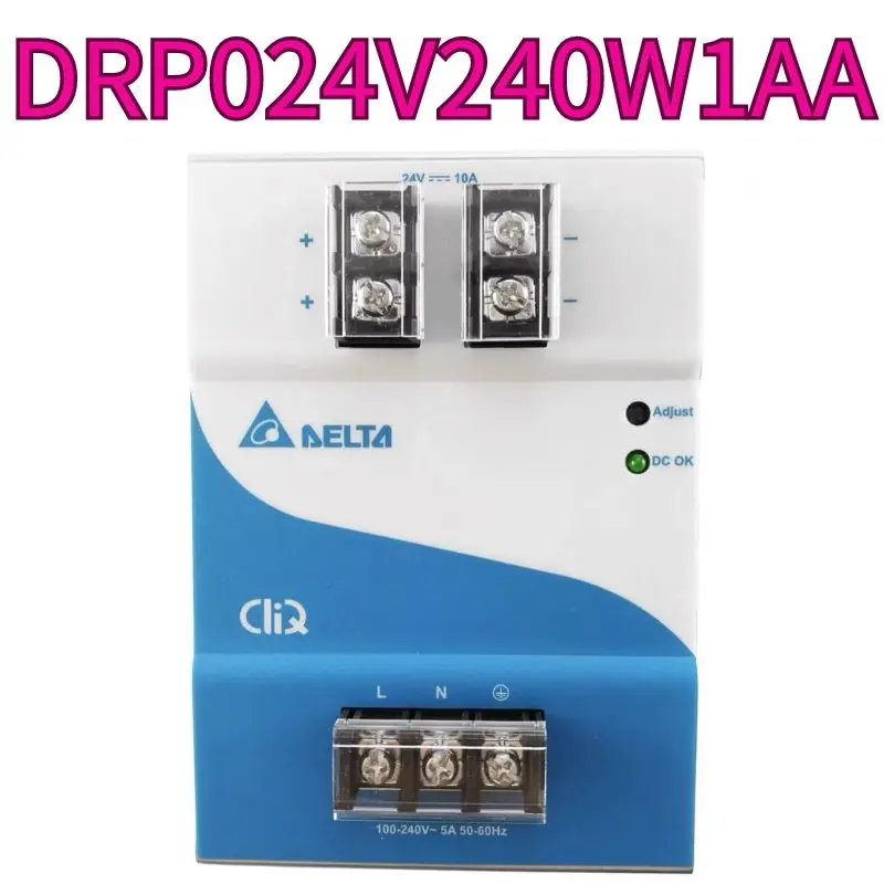 New rail power supply DRP024V240W1AA. 24V10A warranty for one year for fast delivery