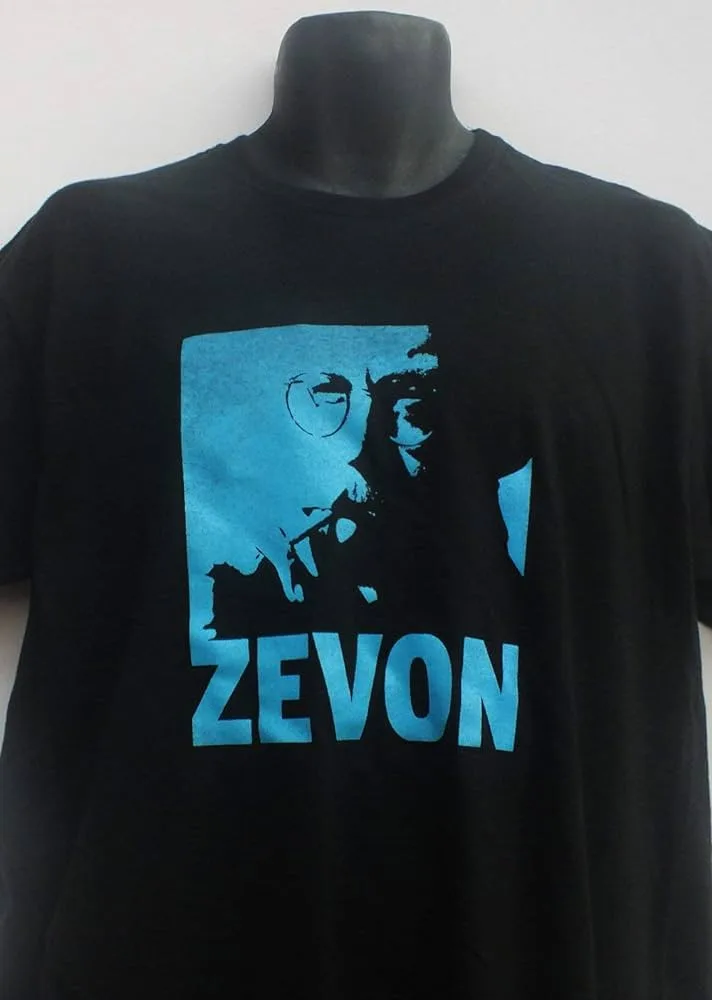 Hot Popular Warren Zevon Black T Shirt Cotton S 234XL