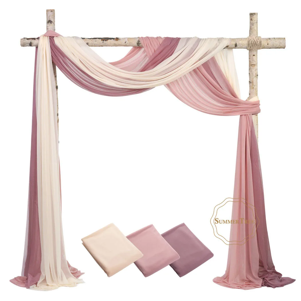 6 Meters Wedding Arch Drape 29