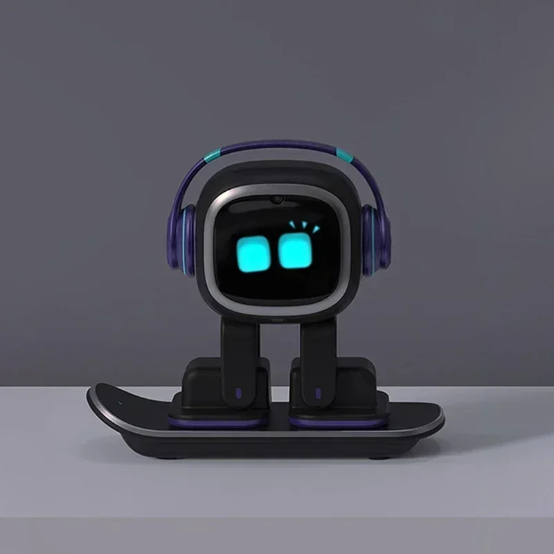 [ready Stock] Emo Robot Intelligent Emotional Interactive Voice Ai Desktop Toy Children Companion Electronic Pet Vector