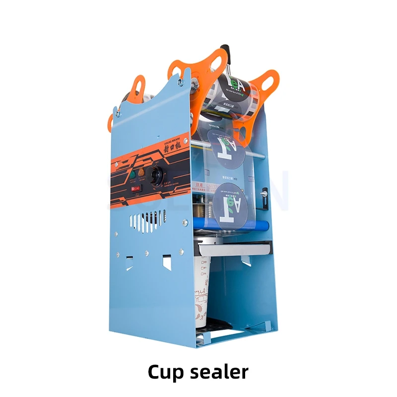 

Commercial milk tea shop sealing machine hand pressure sealing machine paper plastic universal beverage milk tea cup sealing mac