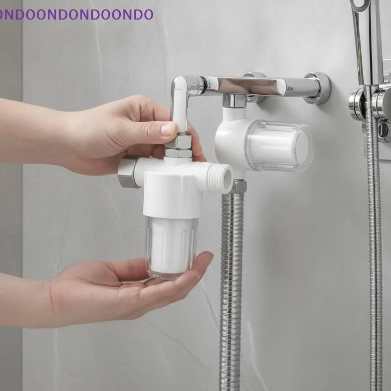 1/10Pcs Universal Shower Pre Water Filter Efficient Impurity Removal For Bathroom Sink Use Protect Family Health