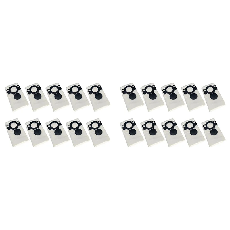 Nilfisk 107419593 ATTIX 33/ATTIX 44 로봇 진공 청소기 액세서리 교체 쓰레기 먼지 용 가정용 부품 20PCS 먼지 봉투