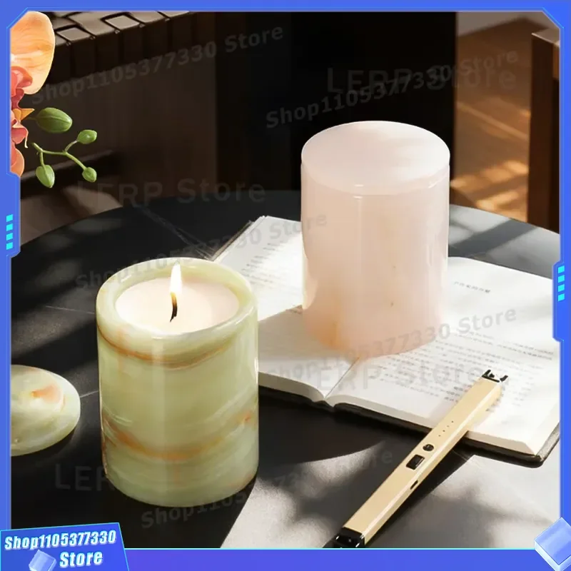 Moderne, schlichte französische Luxus-Marmor-Aromatherapie-Aufbewahrungsbox für Heimdekoration, Modellzimmer, Schmuck-Organizer und Ornament-Display