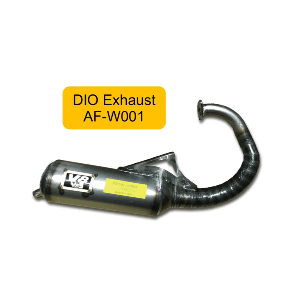 

Factory Hot Selling DIO AF-W014 Motorcycle Racing Muffler Exhaust Pipe For