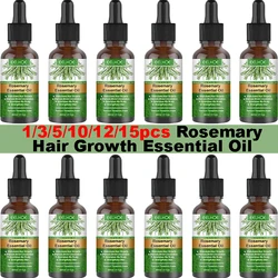 Rosemary Hair Growth Essential Oil 100% Pure Promote Hairs Growth Products Prevent Hair Loss Nourish Hair Roots