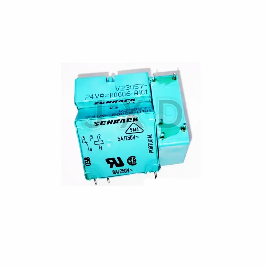 

HOT NEW 24V V23057-B0006-A101 V23057 B0006 A101 V23057B0006A101 24VDC DC24V 24V 5A 250VAC relay 5PIN