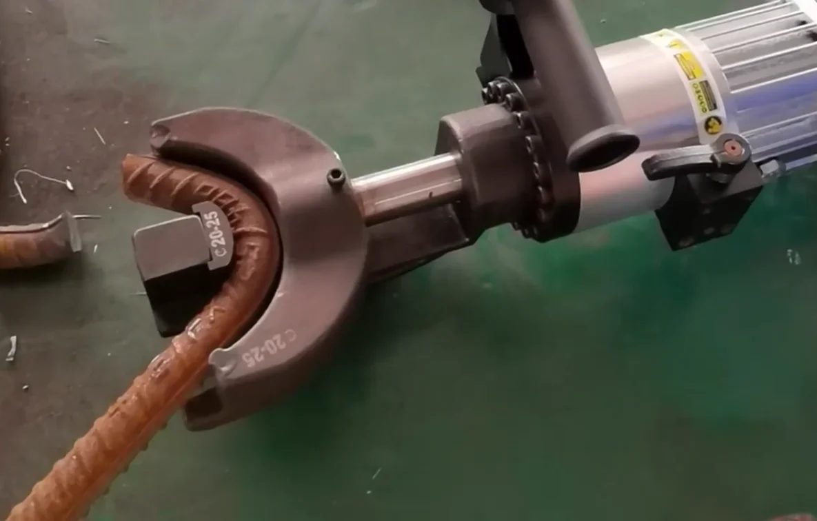 Industrial NRB-25 Portable Hydraulic Electric Rebar Bender 25MM Small Steel Bar Bending Machine for Construction