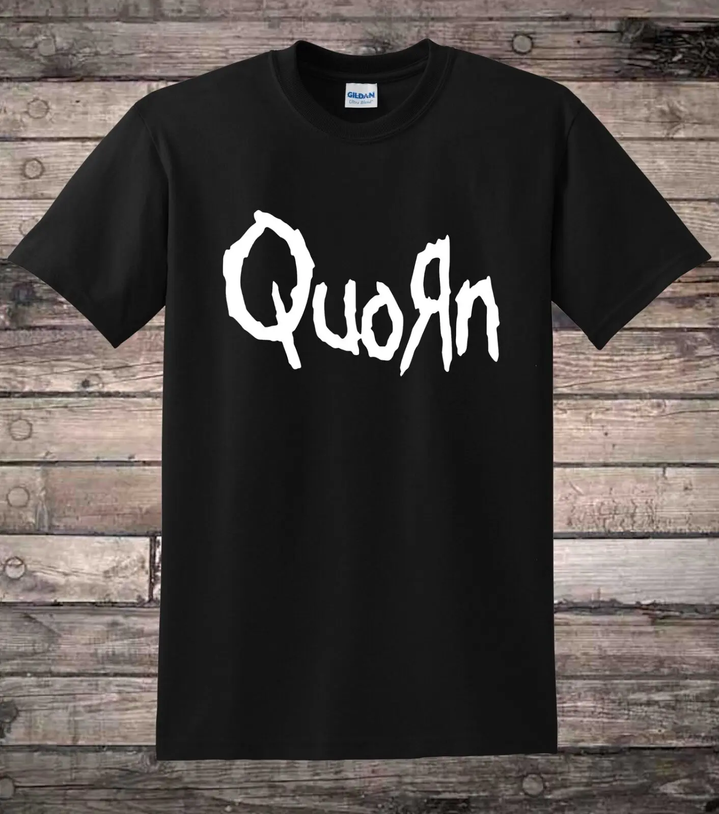 Quorn Funny Vegan Nu Metal Punk Rock Vegetarian T Shirt