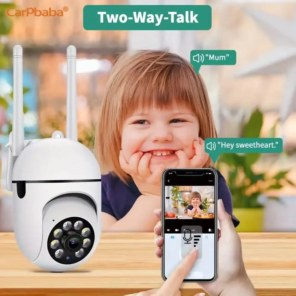 YIIOT APP 1080P HD Wireless Security WIFI Camera AI Powered Human Tracking Motion Detection Alarm Push Video Monitoring