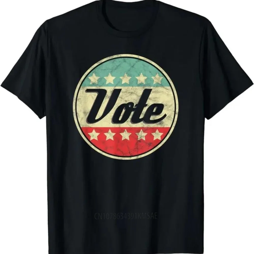 Retro Vintage Vote Shirt Women Men Election Voter T-Shirt Unisex Style for Women Men Classic Short-sleev T-shirt