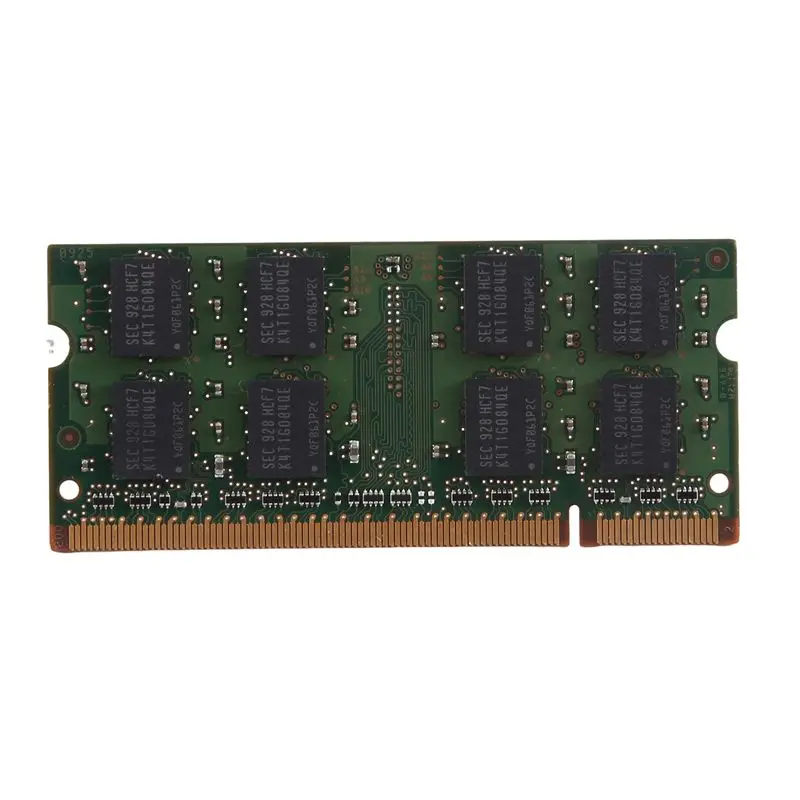 2GB DDR2 PC2-6400 800Mhz 200Pin 1.8V Memoria para portátil SO-DIMM Notebook RAM-PZZW