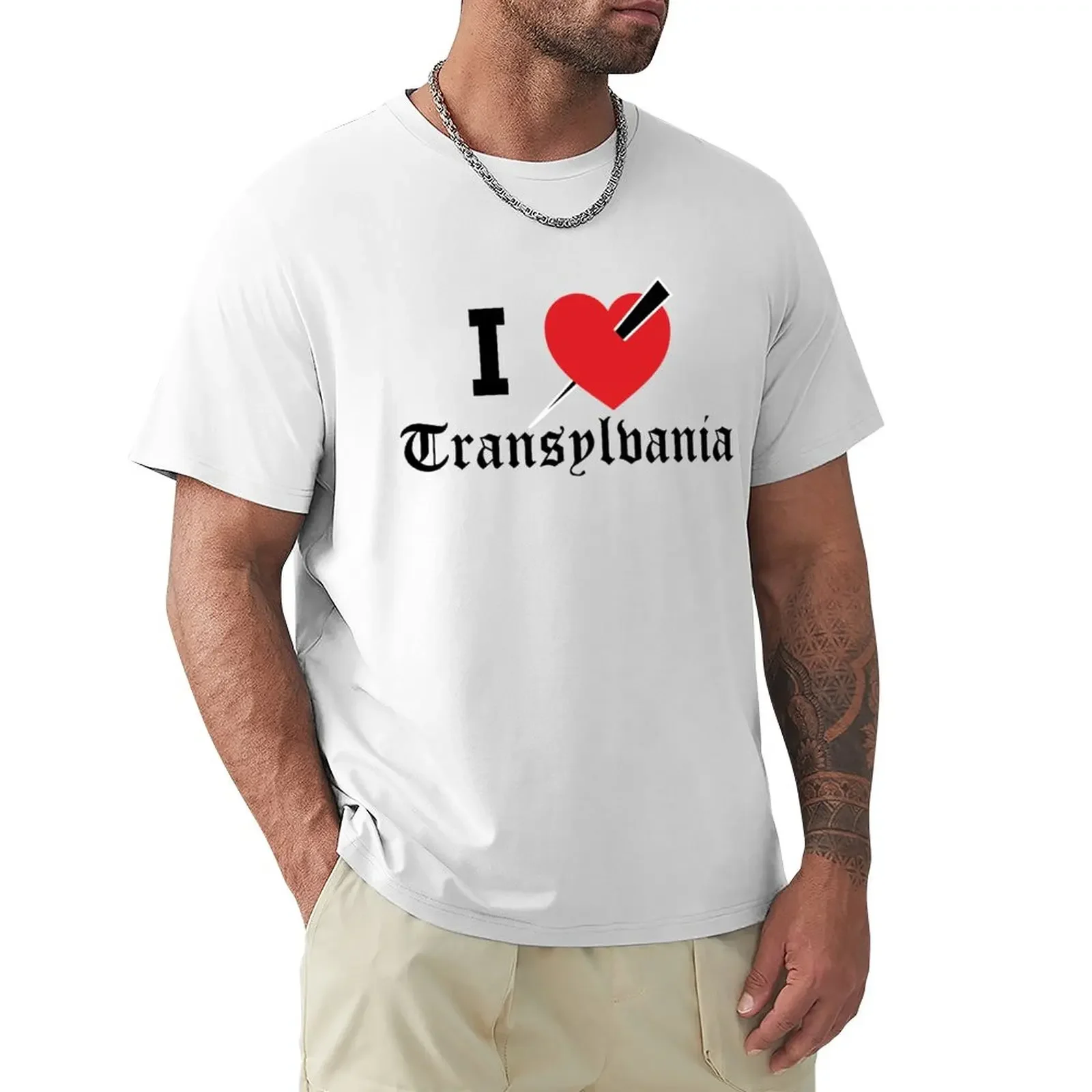 I Love Transylvania - Dawn of the Black Hearts - Mayhem recreation tee T-Shirt korean fashion t shirt man mens vintage t shirts