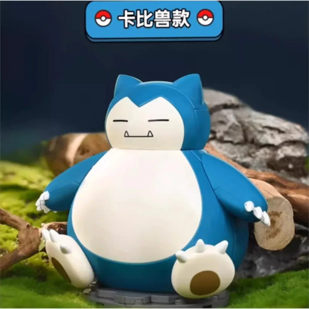 Keeppley Pok É Mon Series Pikachu JigglyPuff Snorlax Cute Exquisite Puzzle Assembly Building Block Toy Decorative Ornaments Gift