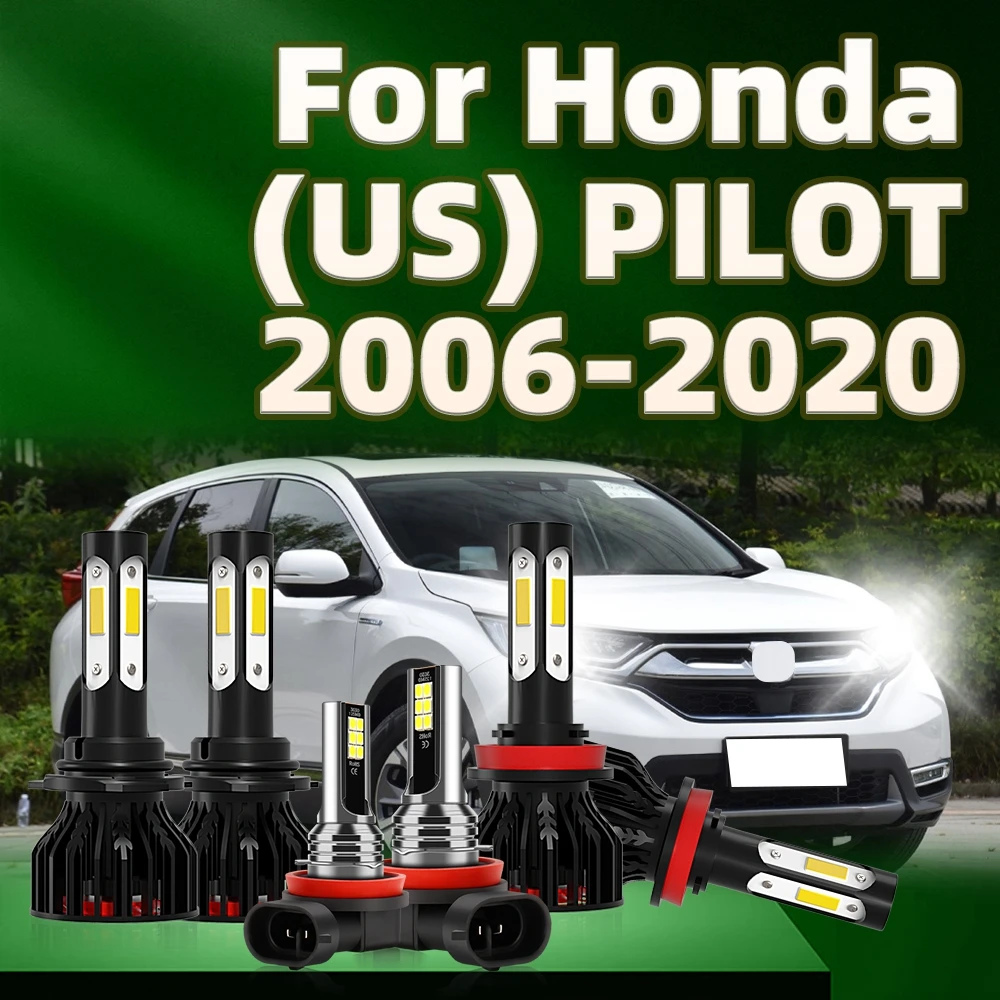 

Комплект светодиодных противотуманных фар 6000 лм Powerfu 2006 k HB3 H11 для Honda (US) PILOT 2007 2008 2009 2010 2011 2012 2013 2020-