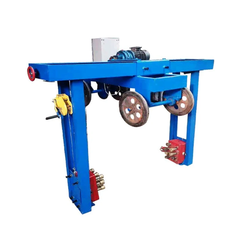 Self Propelled Frame Type Concrete Chipping Machine For Bridge Box Girder Facade Cement Hollow Slab Beam Roughening Equipment