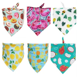 Summer Thin Big Dog Bandanas for Medium Large Dogs Pets Stuff Golden Retriever Pitbull Bibs Scarf mascotas Gromming Accessories