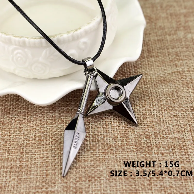 Akatsuki Red Cloud Alloy Pendant Necklace — product detail
