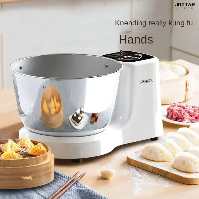 New home-use mixing machine - automatic kneading machine and live pasta machine. Small. With wake-up fermentation function.