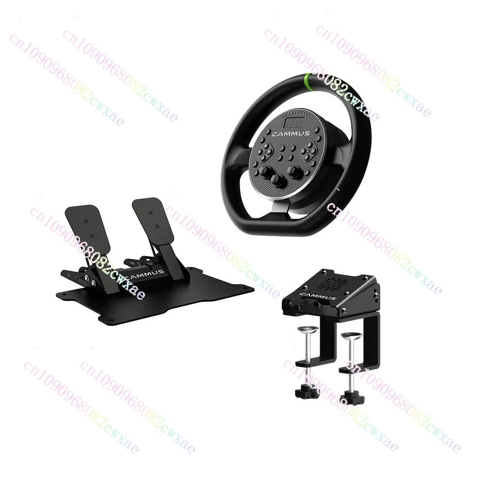 CAMMUS C5 Direct Drive 5nm Base Gaming Steering Wheel and racing simulator pedals for PC Car Racing Driving F1 Simulator