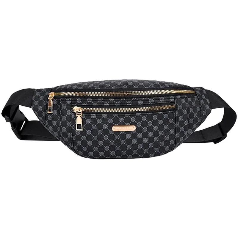 Praktische, vielseitige, gemusterte Hüfttasche, mehrfarbig, verstellbarer Riemen, leicht, für den täglichen Gebrauch, lässige, funktionelle, stilvolle Tasche – Detail 8