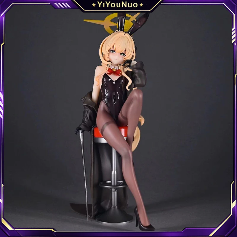 Smiling Professor Bunny Girl Figure 21.5cm Anime PVC Collectible Model Statue Desktop Decoration Gift