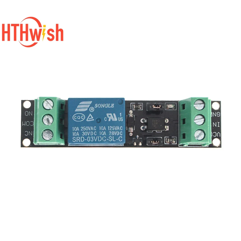 3V Single relay isolated drive control module High level drive board