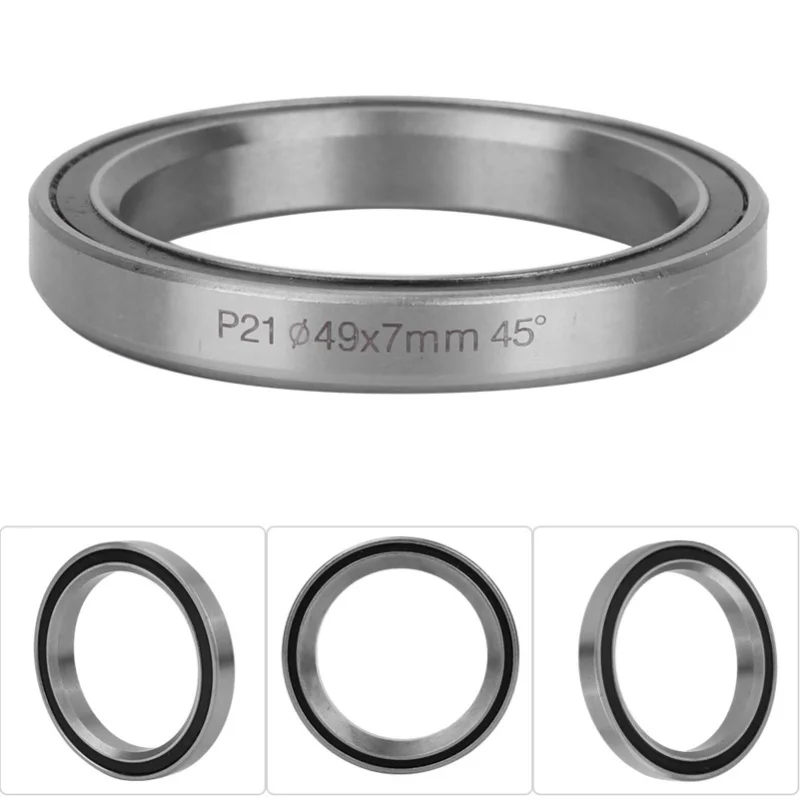 2PCS Heavy Duty Steel Mountain Bicycle Bike Double Sealed Bearing Headset Accessory