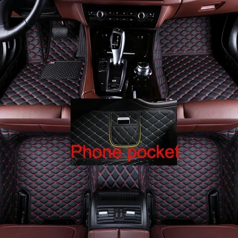 Custom Style Full Coverage Car Floor Mats for Mercedes Benz C class S204 2010-2013 S205 C204 C205 2016-19 Car Accessories Carpet view 4
