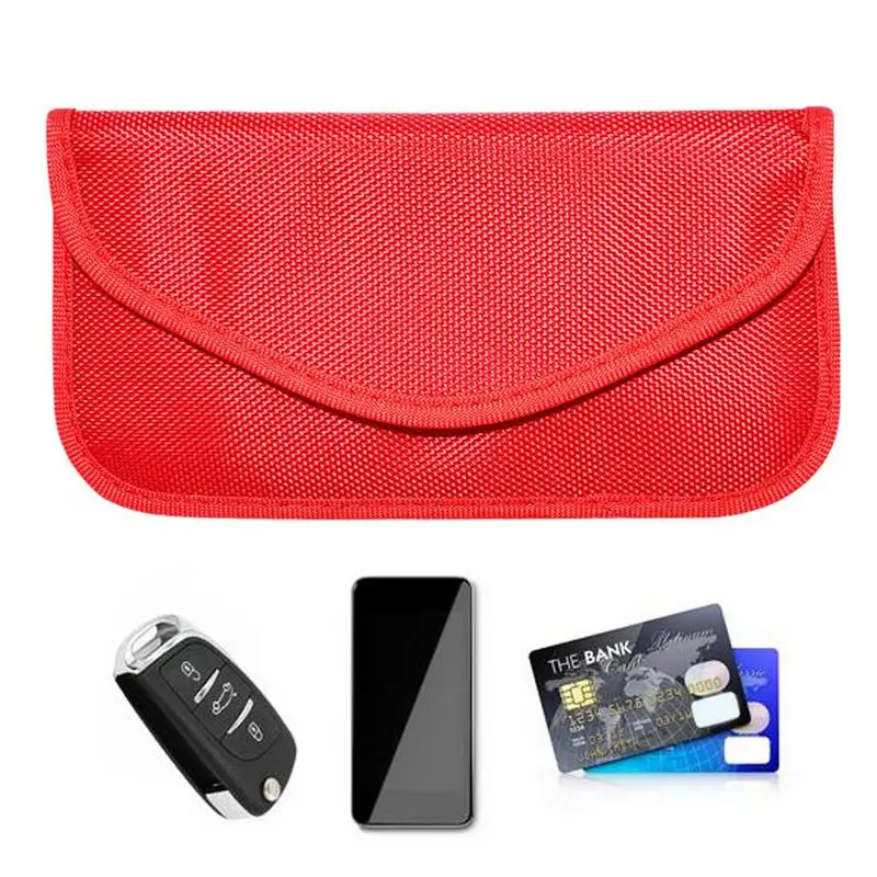 Cell Phone Radiation Protection GPS Anti-tracking Storage Case, For Pregnant Women, Car Key Cage, RFID Card Signal Shielding Bag