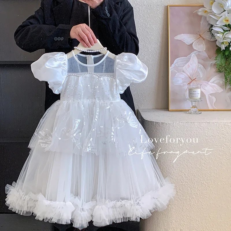 New style toddler girls Sweet summer dress girls dresses children clothing cute fashion