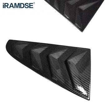 폭스바겐 아르테온 파사트 CC 2009-2018용 쿼터 사이드 윈도우 루버 스쿱 커버 벤트 카본 서페이스 스포일러 장식 액세서리 12 best sales 폭스바겐 파사트 CC 2009 - №7