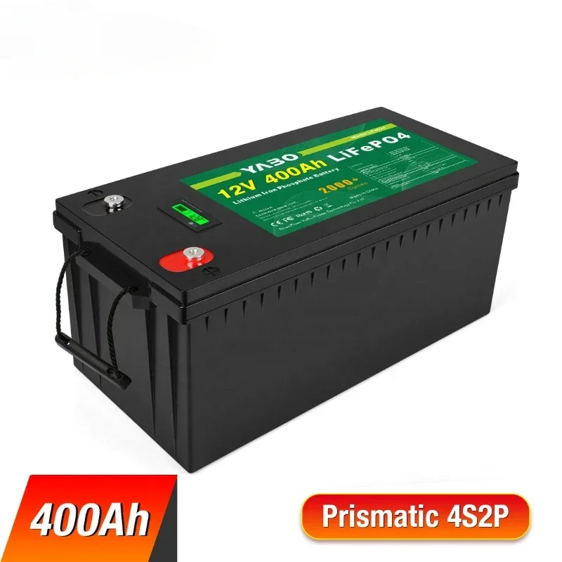 YYHC LFP Solar Battery Pack Rechargeable Deep Cycle BMS 12.8V 200Ah 300Ah 400Ah Lithium Ion Energy Storage Battery LiFePO4 12V