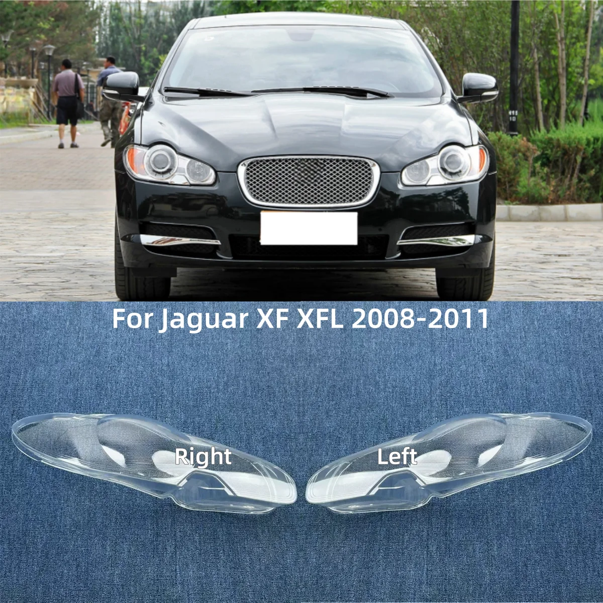 

Для Jaguar XF XFL 2008 2009 2010 2011, автомобильные гаджеты, крышка фары, хорошая прозрачность и светопропускание