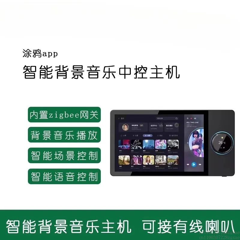 

Doodle smart 8-inch multi-function central control with voice-activated background music host smart home system smart screen