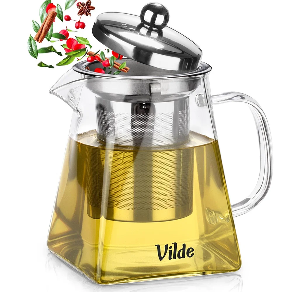 Thee-ei Pot Glas Hittebestendig 490ml