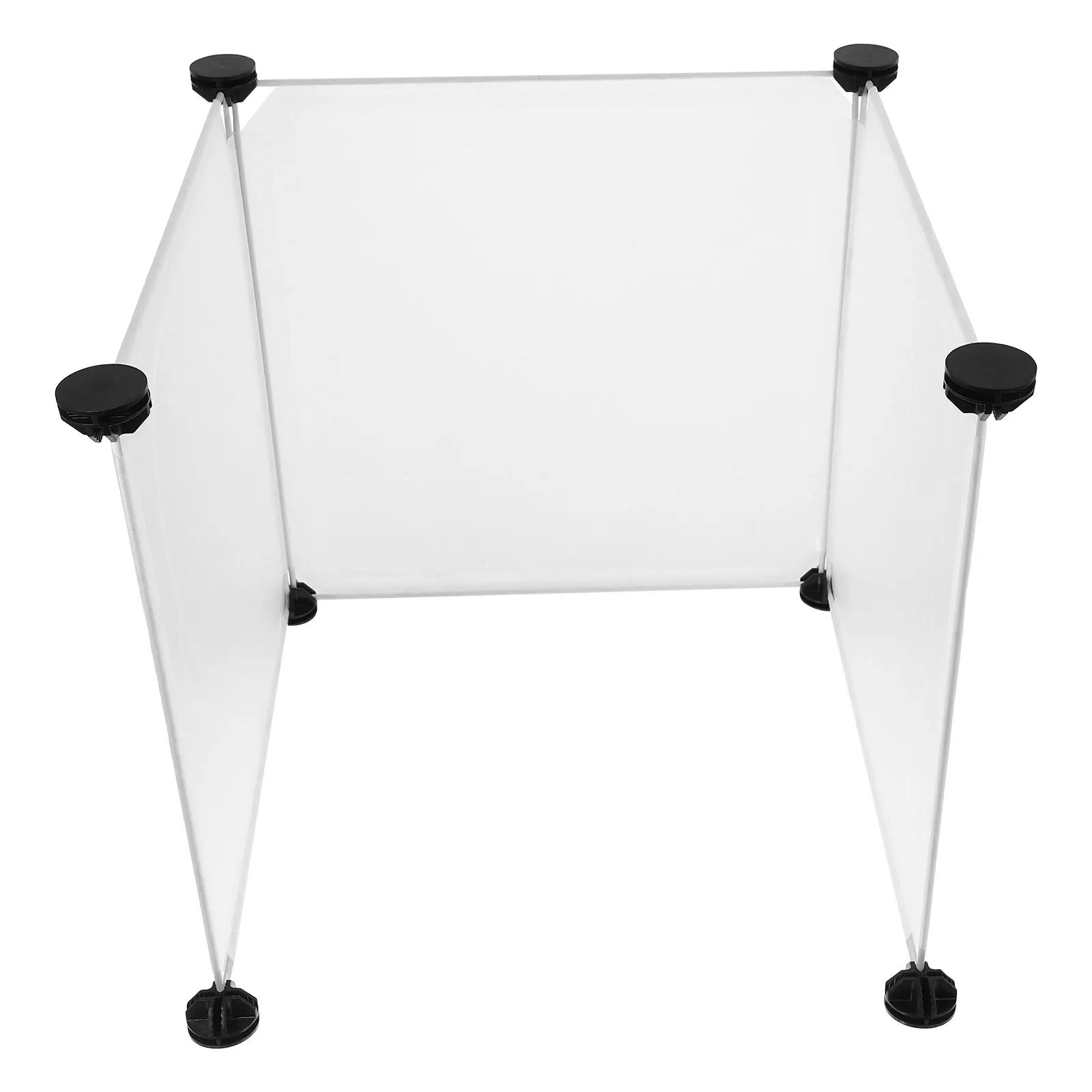 

3Pcs Cat Litter Box Splash Guard Clear Protector High Sided Shield for Open Top Pans Easy Clean Stylish Design