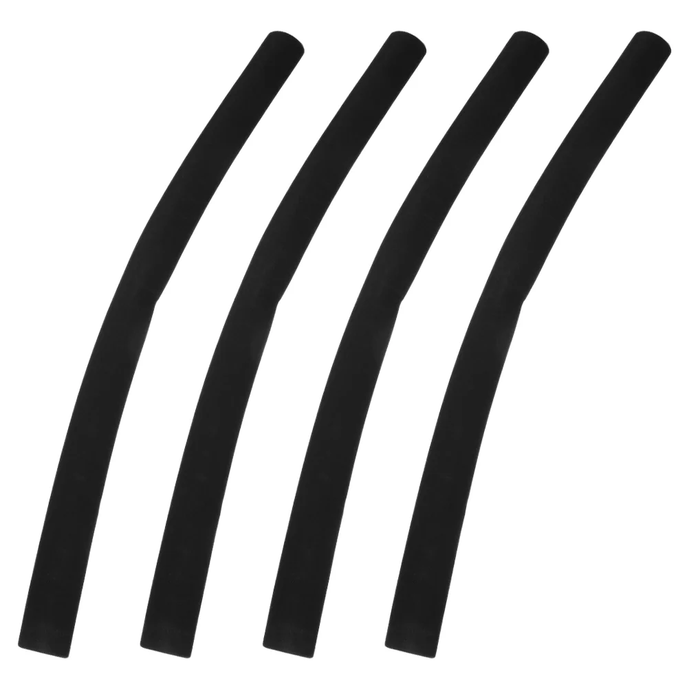 

4 Pcs Stroller Handle Cover Sponge Sleeve Protector Black Foam Hand Grip Universal Handlebar Lasting Comfortable Non