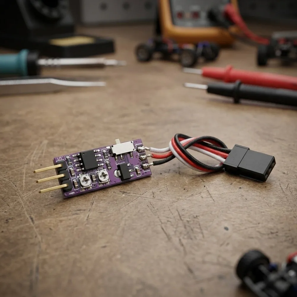 Multifunctional Controller for rc Adjustable for rc Controller as Picture Steering Gear Module Potentiometer Control