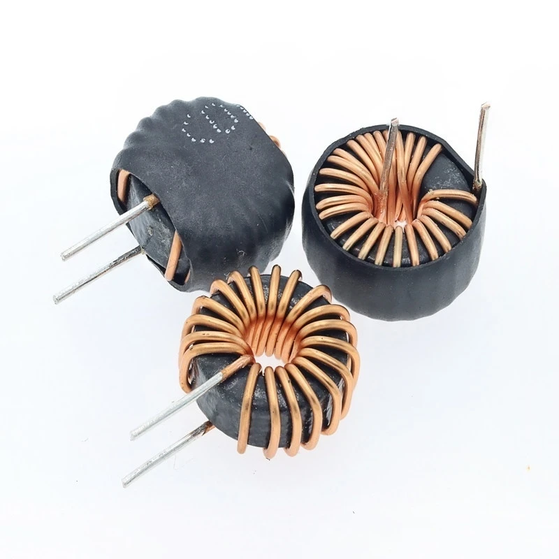 10PCS Iron Gauge Aluminum Magnetic Ring Inductor 10UH 22UH 33UH 47UH 100UH Energy Storage Ring Filter Inductor Coil