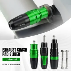 CNC Aluminum For Kawasaki Z1000/SX Z900/RS Z800 Z750 ZX10R ER6N ZX6R Z250 Motorcycle Crash Pads Exhaust Sliders Crash Protector