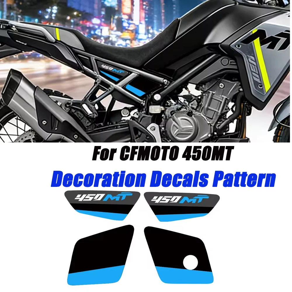 

450 MT CF450mt Motorcycle Side decorative stickers Waterproof Sticker Decoration Decals Pattern For CFMOTO 450MT 450 MT