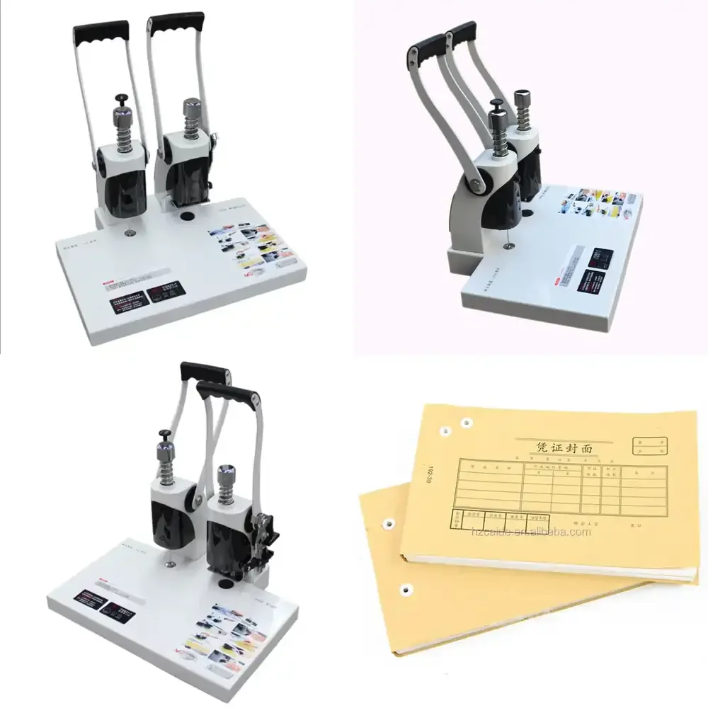 

Financial Binding Machine Bill Voucher Punching and Binding Machine(WD-821)