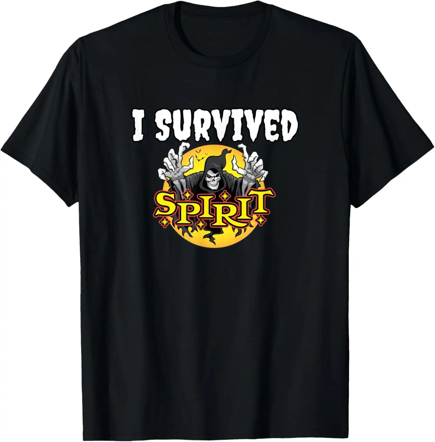 I Survived Spirit Halloween Store Funny Halloween Kids T-Shirt