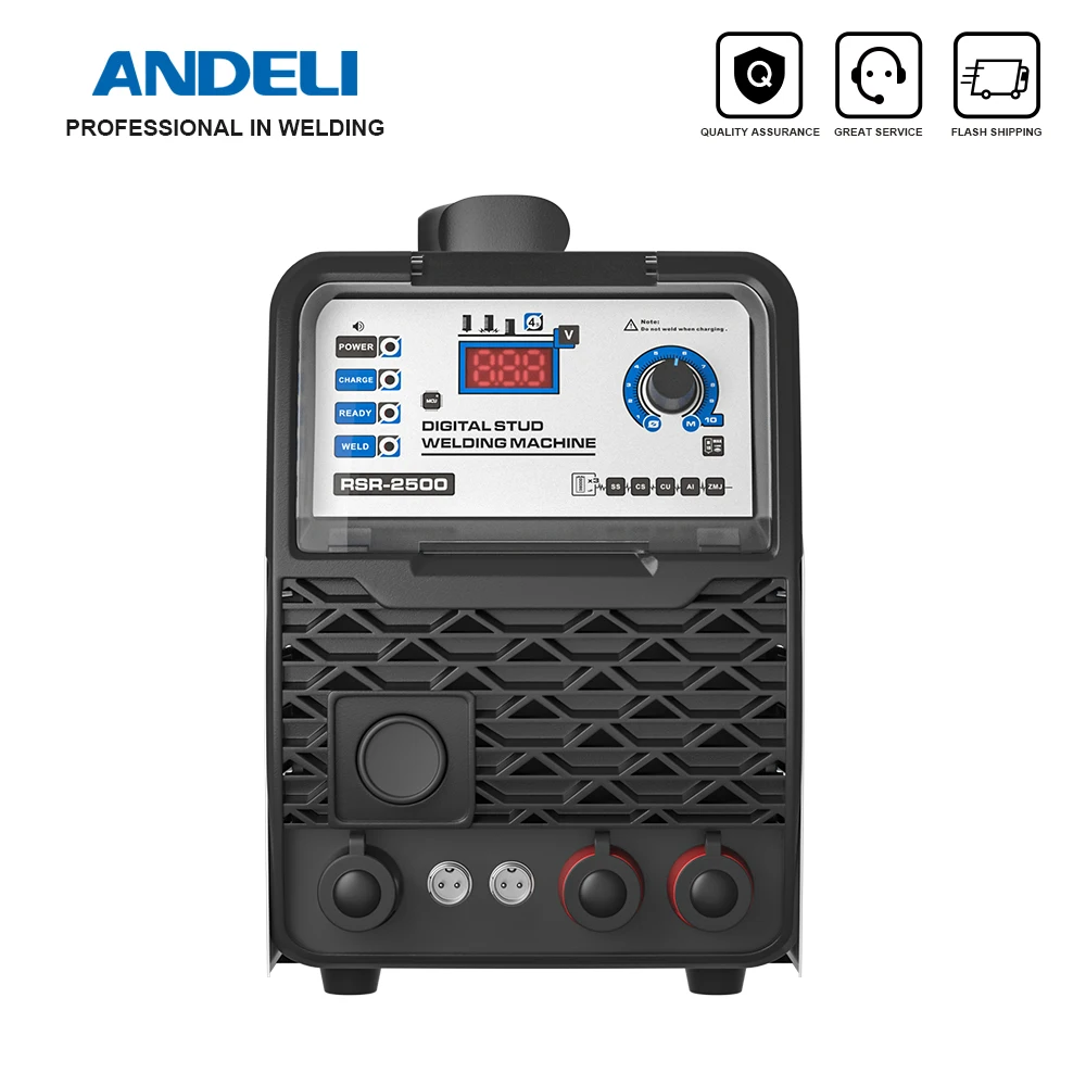 ANDELI 220V Capacitive Energy Storage Stud Welding Machine Bolt Label Welding Machine Insulation Nail Seed Welder 